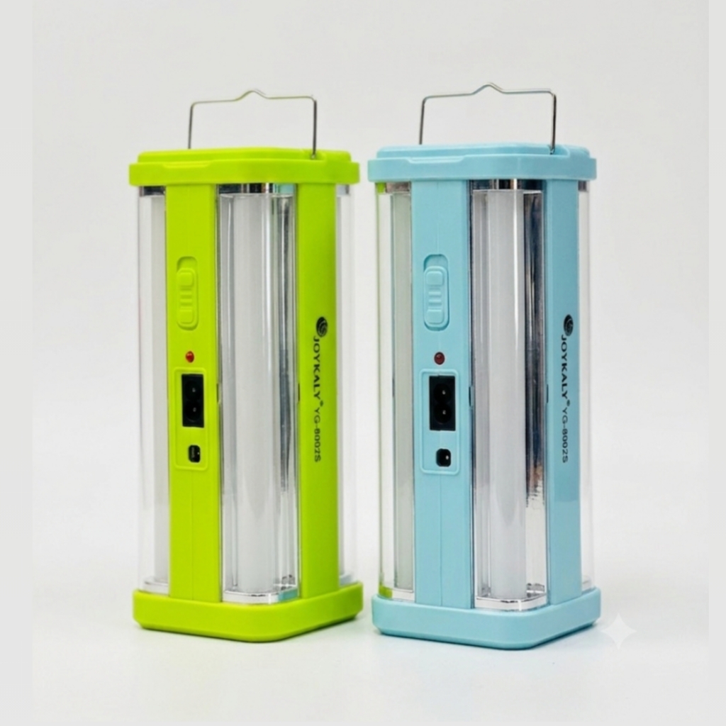 Joykaly YG-8002S Rechargeable Emergency Light - Multi-Color Charging Lamp